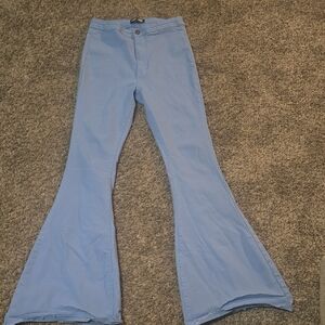 Kids Blue Flared Jeans